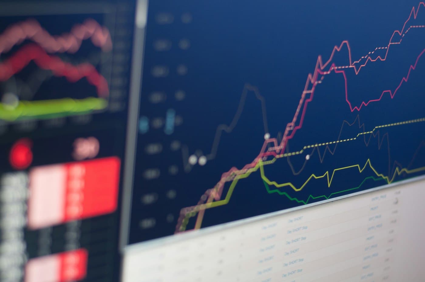 Monitores con curvas de mercado